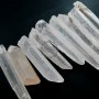 1pcs 45-70mm long organic nugget random shape natural rock crystal quartz stick loose beads findings supplies 3000025