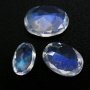 1Pcs Oval Blue Moonstone June Birthstone Faceted Cut AAA Grade Loose Gemstone Natural Semi Precious Stone DIY Jewelry Supplies 4120134