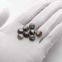 5Pcs 10MM Round Labradorite Cabochon,Blue Shiny Semi Precious Gemstone DIY Jewelry Supplies 4110192