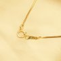 1Pcs 1MM Snake Chain Necklace,14k Gold Filled Necklace,DIY Simple Necklace Chain,18Inches Snake Necklace 1315033
