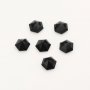 1Pcs Black Agate Onyx Hexagon Cut Faceted Stone,Loose Gemstone,Unique Gemstone,DIY Jewelry Supplies 4160064