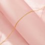 1MM Cable Oval Chain Necklace,Solid 18K Gold Necklace Chain,Minimalist Chain Necklace,DIY Necklace Supplies 1315036