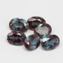 Lab Grown Alexandrite Faceted Gemstone,Oval Color Change Stone,June Birthstone,DIY Loose Gemstone Supplies 4120144