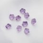 7.6MM Flower Cut Nature Amethyst Gemstone,February Birthstone,Purple Flower Gemstone,DIY Jewelry Supplies,1.4CT