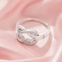 1MM Channel Keepsake Breast Milk Resin Channel Ring Settings,Infinity Solid 9K 14K 18K Gold Ring,Moissanite Art Deco Ring,DIY Ring Supplies 1294930