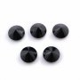 1Pcs Natural Round Black Onyx Faceted Cut Loose Gemstone Nature Semi Precious Stone DIY Jewelry Supplies 4110170