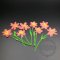 5packs 20-30mm red real dry pressed flower branch craft for DIY glass dome resin filling 8pcs each pack 1503157