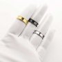 4MM Keepsake Mens' Resin Ashes Ring Settings,Channel Bezel Stainless Steel Ring Settings,Silver Gold Black Stainless Steel Ring,DIY Ring Supplies 1294591