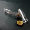6pcs 55mm vial glass tube bottle with 15mm open month DIY pendant charm supplies 1810294
