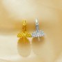 Keepsake Breast Milk Ball Acorn Nut Cap Pin Pendant Settings for 10-15MM Half Drilled Pearl Bead,Solid 925 Sterling Silver Gold Plated Pendant Charm,DIY Pendant Supplies 1431497