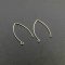 2pairs 18x32MM 14K Gold Filled Color Not Tarnished 0.76MM 21Gauge Wire Beading Earrings Hook DIY Earrings Supplies Findings 1705060