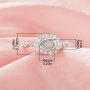 4x6MM Keepsake Breast Milk Resin Pear Bezel Ring Settings,Solid 14K 18K Gold Ring,Moissanite Art Deco Solid Back Ring,DIY Ring Supplies 1295039