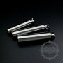 3pcs 11x47mm 316L stainless steel perfume tube box screw top wish vial pendant charm DIY jewelry supplies 1162001-3