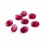 1Pcs Lab Created Oval Ruby July Birthstone Red Faceted Loose Gemstone DIY Jewelry Supplies 4120126