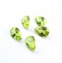 5Pcs Pear Green Peridot August Birthstone Faceted Cut Loose Gemstone Natural Semi Precious Stone DIY Jewelry Supplies 4150006