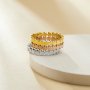 Full Band Star Circle Stacker Ring,Stainless Steel Star Ring,Rose Gold Minimalist Star Ring,Heart Stackable Ring,DIY Ring Supplies 1295016