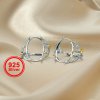 1Pcs 13X18MM Gold Flower 925 Sterling Silver Tree Branch Oval Cabochon Bezel Adjustable Ring Settings DIY Jewelry Supplies 1223087