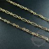 10cm 2mm plus 2x6mm 14K gold filled high quality color not tarnished cable chain DIY necklace chain supplies findings 1315016