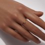 1PCS 1MM Wire 14K Gold Filled V Ring,Minimalist Ring,Gold Filled Curved Band V Ring,Stackable Ring,DIY Ring Supplies 1294739