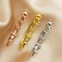 3x4MM Oval Prong Ring Settings 5 Stones Keepsake Rose Gold Plated Solid 925 Sterling Silver DIY Ring Bezel Supplies 1294352