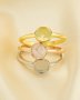 6MM Round Keepsake Breast Milk Resin Ring Settings Rose Gold Plated Solid 925 Sterling Silver Ring Bezel 1215056