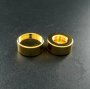 5pcs Screw Change Series 12mm setting size screwed bezel gold plated brass DIY tray for ring,cufflink,bracelet supplies jewelry findings 1411156