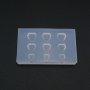 Facted Heart Breast Milk Cabochon Silicone Mold Epoxy Resin Keepsake DIY Jewelry Making Supplies 1507042