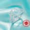 Three Stones Pear Prong Ring Settings,Solid 925 Sterling Silver Ring,Minimalist Pear Ring,Family Ring,DIY Ring Supplies 1295062-1