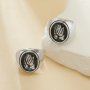 Praying Hands Stainless Steel Ring,Engraved Hand Signet Stainless Steel Ring,Men's Ring,DIY Ring Supplies 1295009