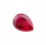 5Pcs Lab Created Pear Ruby July Birthstone Red Faceted Loose Gemstone DIY Jewelry Supplies 4150008