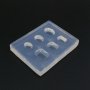 Facted Oval Rectangle Breast Milk Cabochon Silicone Mold Epoxy Resin Keepsake DIY Jewelry Making Supplies 1507039