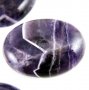 5pcs 30x40mm large oval natural dog tooth amethyst cabochon,amethystine cabs 4120022