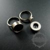 5pcs Screw Change Series 12mm setting size screwed top bezel vintage antiqued silver brass DIY ring supplies jewelry findings 1213033