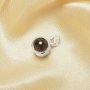 Keepsake Minimalist Personalized Projection Round Pendant,Solid 925 Sterling Silver Round Charm,Custom Photo Memorial Photo Jewelry Supplies 1431270