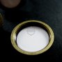 5pcs 14mm round brass bronze antiqued bezels base tray setting photo frame brass adjustable custom ring DIY blanks supplies 1211044