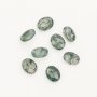 1Pcs 7x9MM Green Moss Agate Oval Faceted Nature Stone,Semi-precious Gemstone,Unique Gemstone,DIY Jewelry Supplies 4120143