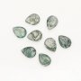 1Pcs 6x8MM Green Moss Agate Pear Faceted Nature Stone, Moss Agate Semi-precious Gemstone,Unique Gemstone,DIY Gemstone Supplies 4150026