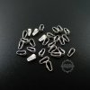 10Pcs 4*8MM 925Solid Sterling Silver Pendant Charm Bail For Pearl DIY Supplies Jewelry Necklace Findings 1532012