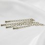 20Pcs 2Inches Brass Bronze Antiqued Extension Chain for DIY Necklace 1321008