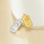 Stainless Steel Sun Moon Eye Rectangle Pendant Charm,Yellow Gold Plated Stainless Steel Pendant,Vintage Styles Pendant Blank 1431444
