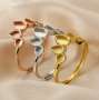 4x6MM Keepsake Breast Milk Resin Pear Ring Settings Solid Back 925 Sterling Silver Rose Gold Plated Stackable Ring Bezel Supplies 1294330