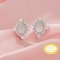 Keepsake Breast Milk Resin 5x7MM Oval Bezel Studs Earrings Blank Settings,Solid Back 14K 18K Gold Studs Earring,Vintage Styles Earrings,DIY Earrings Supplies 1706211