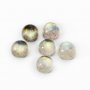 6MM Labradorite Round Cabochon Natural Gemstone for DIY Jewelry Supplies 4110179