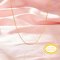 1MM Cable Oval Chain Necklace,Solid 18K Gold Necklace Chain,Minimalist Chain Necklace,DIY Necklace Supplies 1315036