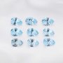 8x12MM Pear Nature Sky Blue Topaz Gemstone,November Birthstone,DIY Jewelry Supplies,3CT