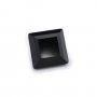 1Pcs Natural Princess Cut Black Onyx Faceted Cut Loose Gemstone Nature Semi Precious Stone DIY Jewelry Supplies 4140026