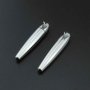 1Pcs 13x55MM Long Stainless Steel Ash Canister Cremation Urn Wish Vial Pendant Prayer Purfume Box 1190014