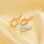 Oval Prong Pendant Bezel Settings,Solid 925 Sterling Silver Rose Gold Plated Pendant Charm,Minimalist Oval Pendant,DIY Pendant Charm Tray Supplies 1421255