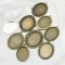 20Pcs Assortment 30x40MM Oval Antiqued Bronze...