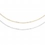 1.9MM Twisted Chain,Solid 925 Sterling Silver Rose Gold Plated Necklace Chain,Simple Chain 16Inches with 2 Inch Extension Chain 1320037